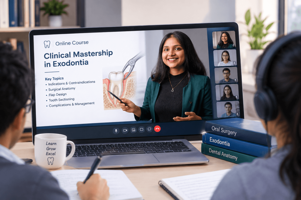 Clinical Mastership in Exodontia online course